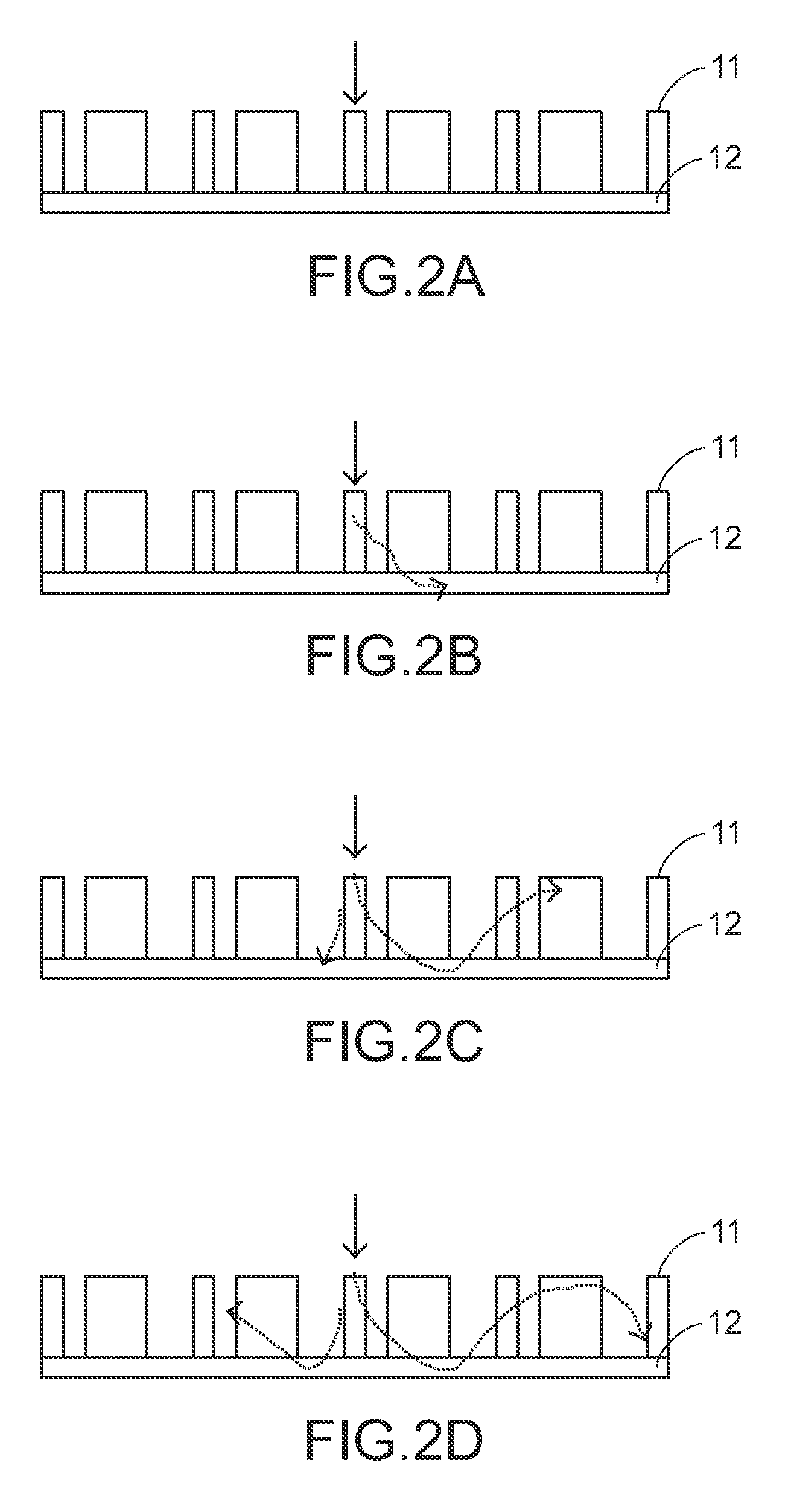 Guided mode resonance solar cell