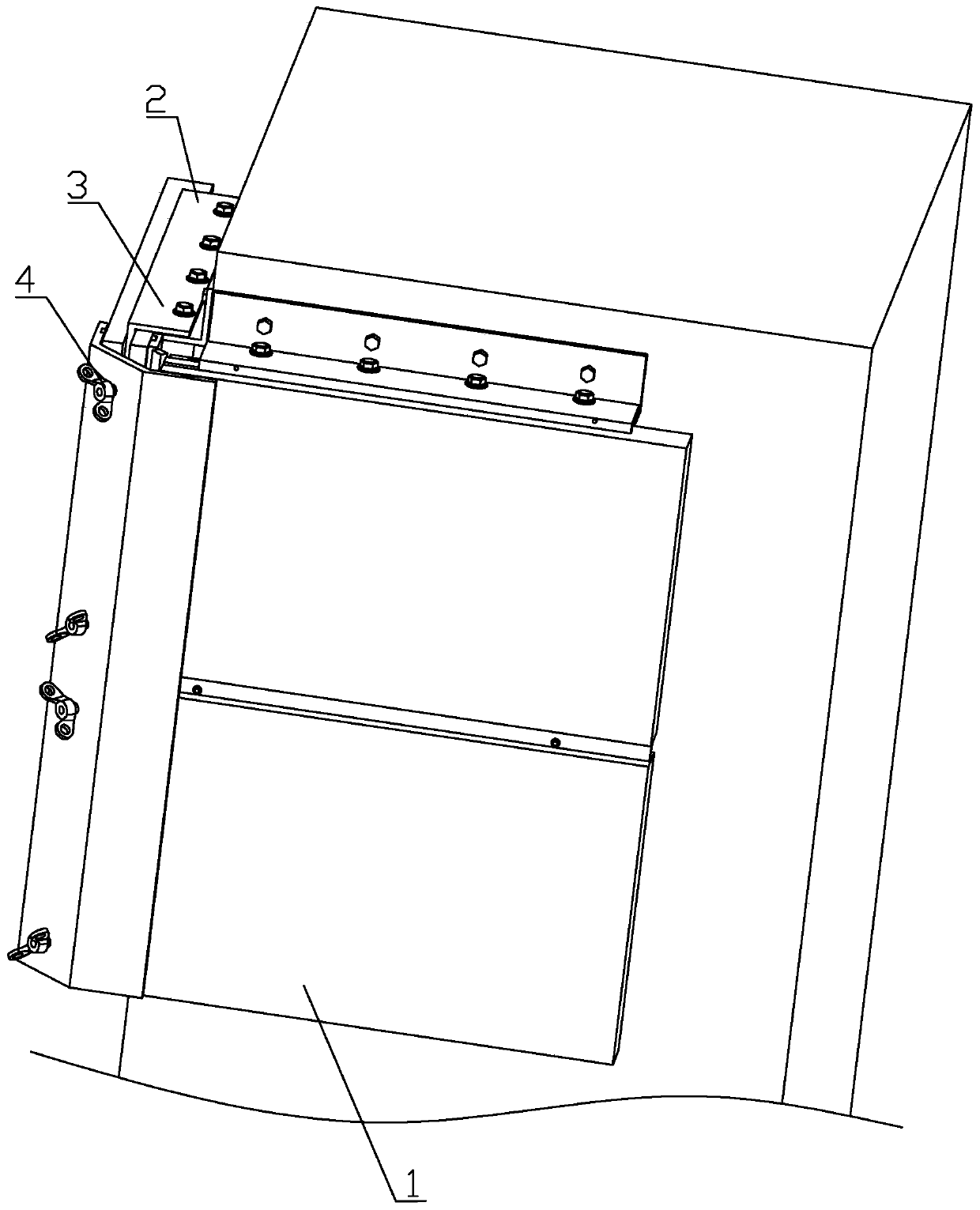 Concrete wall surface dry hanging stone structure and construction method thereof