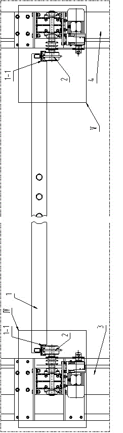 Comb tooth type vehicle carrier transverse-moving device