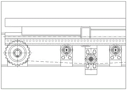 Comb tooth type vehicle carrier transverse-moving device