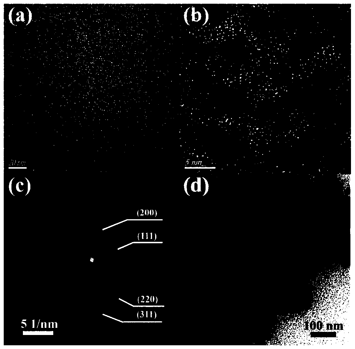 Gold nanorod-lead sulfide quantum dot photodetector and preparation method thereof