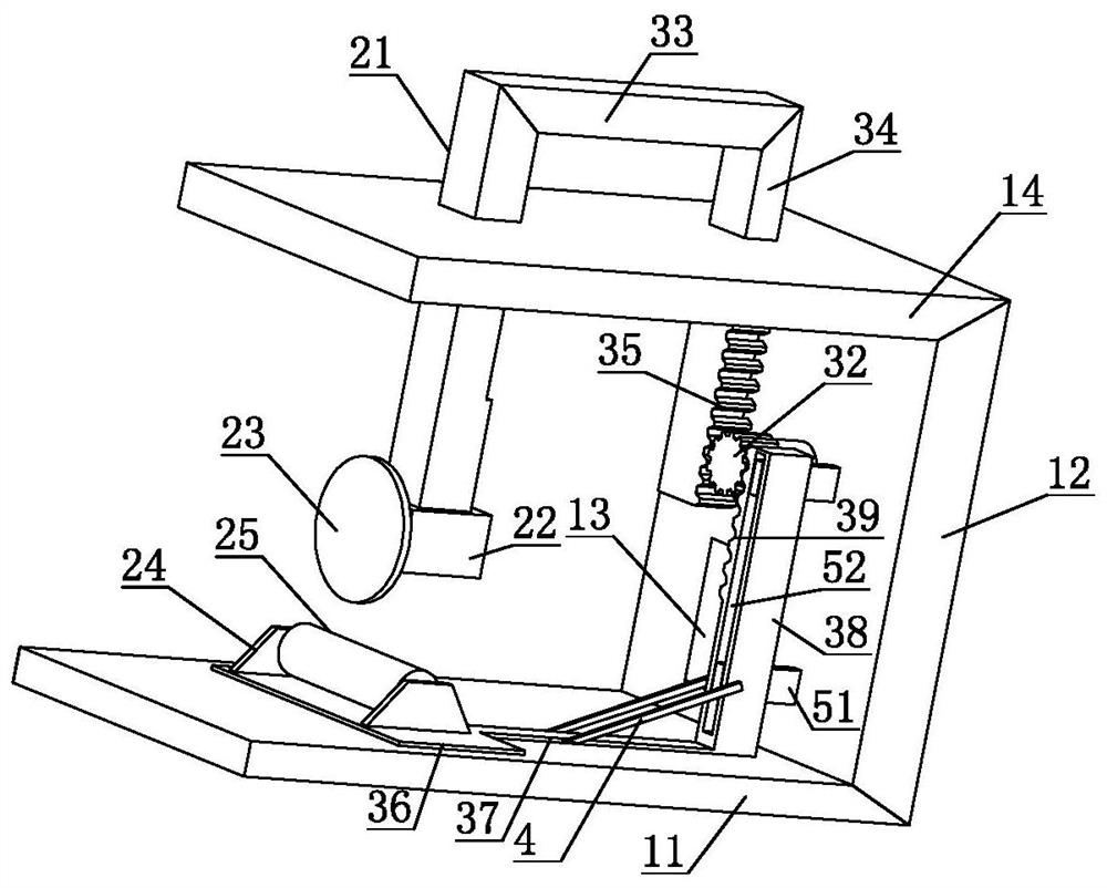 A cable cutting device