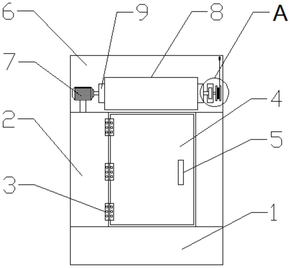 Escape fireproof door