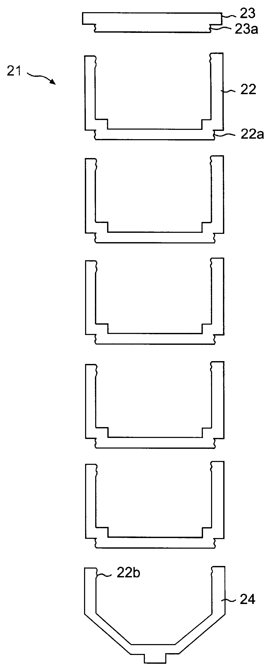 Manufacturing method for calcium fluoride crystal and processing method for calcium fluoride powder