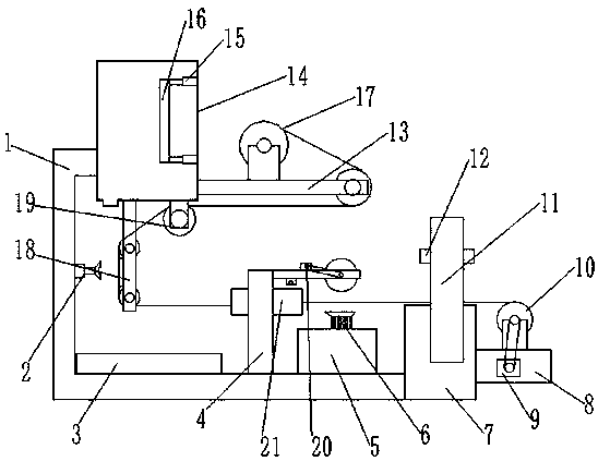 Granular tooth zipper full-automatic assembly machine and control system