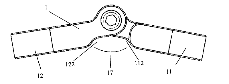 Epiphysis retardant built-in 8-shaped steel plate and application thereof