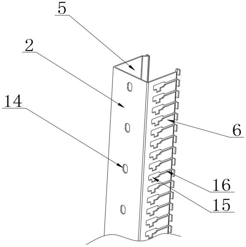 A Quick Installation Structure of Electric Beam