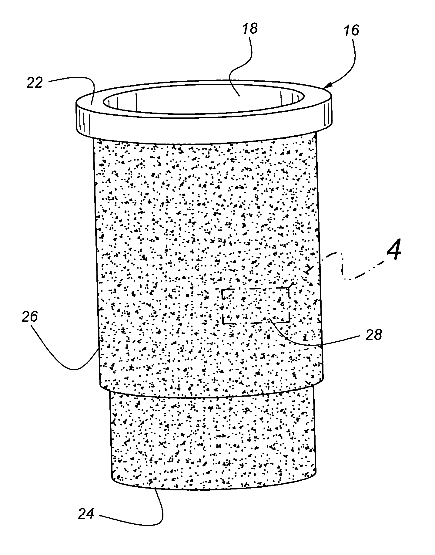 Anti-cavitation diesel cylinder liner