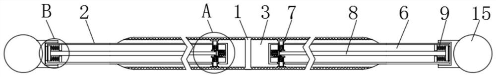 A curtain rod with self-locking function