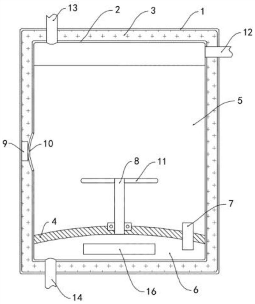 A high-efficiency quick-heating type household electric water heater