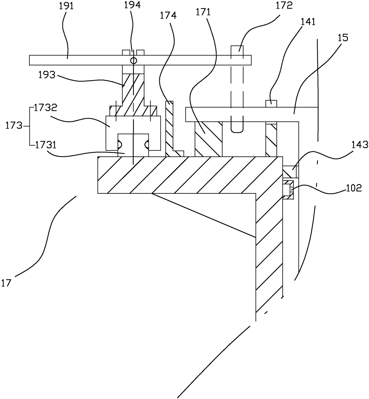 Ionic exchange membrane electrolytic cell device and system and method of electrolytic etching waste liquid