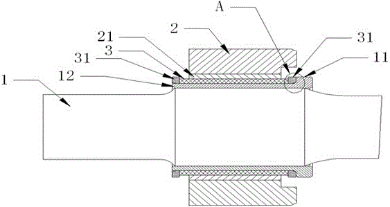 New anti-rolling torsion bar system and its positioning and installation method