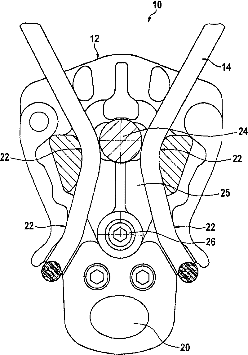 Abseiling device