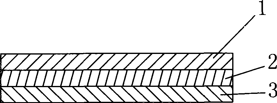 Film for producing composite paper-like film and paper-like film and method for producing the same