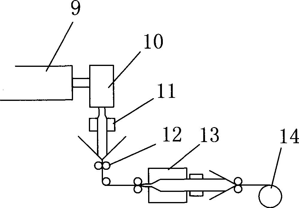 Film for producing composite paper-like film and paper-like film and method for producing the same