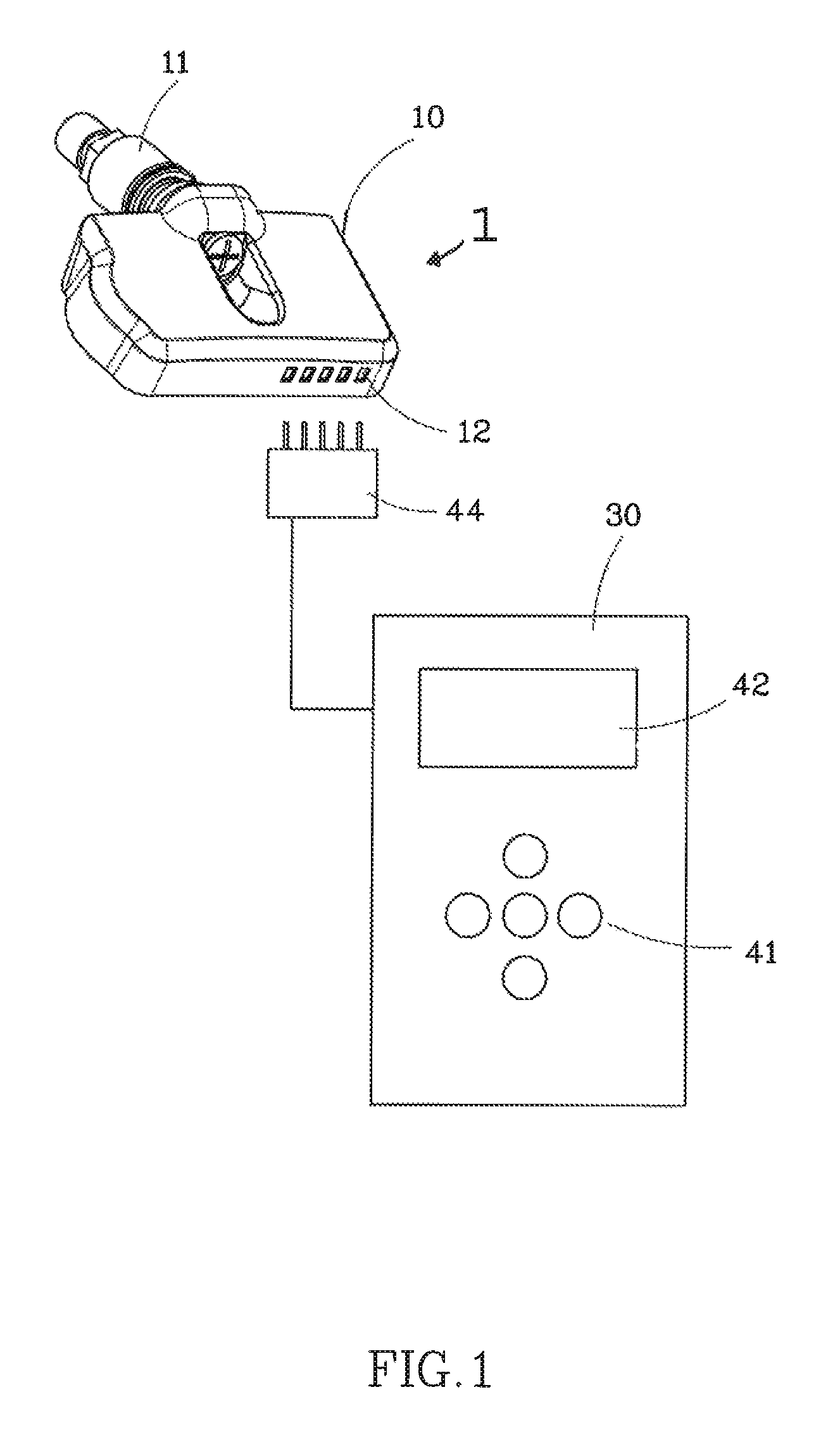 Blank tire pressure monitoring device and its setup method