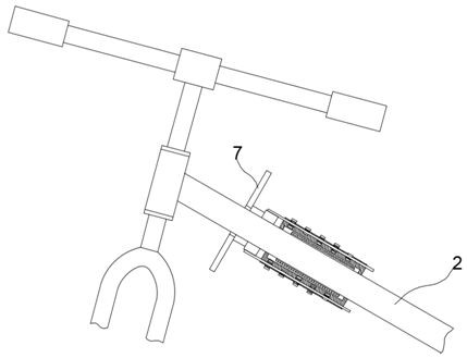 Shared bicycle charging device