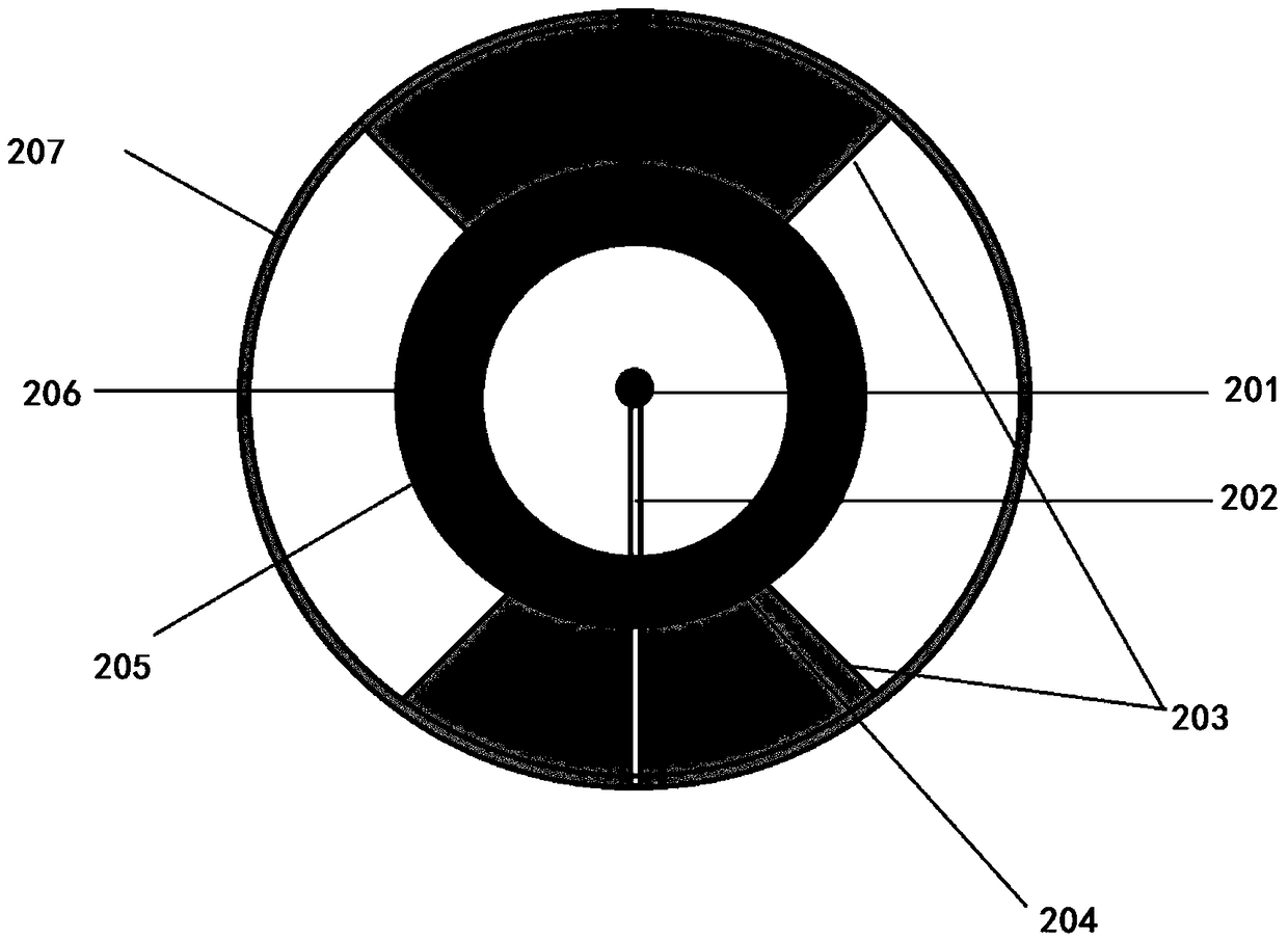 Technology and equipment for coating film in deep hole