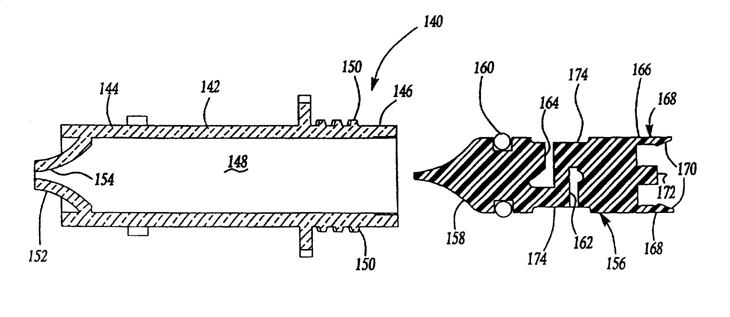 Low silicone glass prefillable syringe