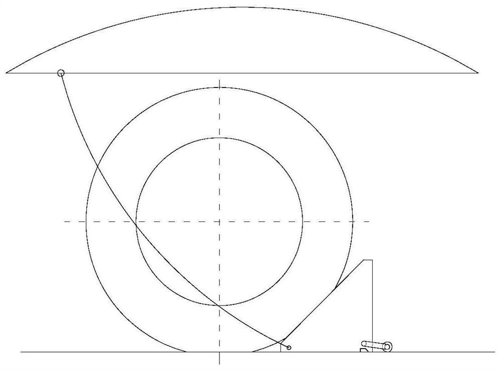 A vehicle accompanying stop wheel chock device