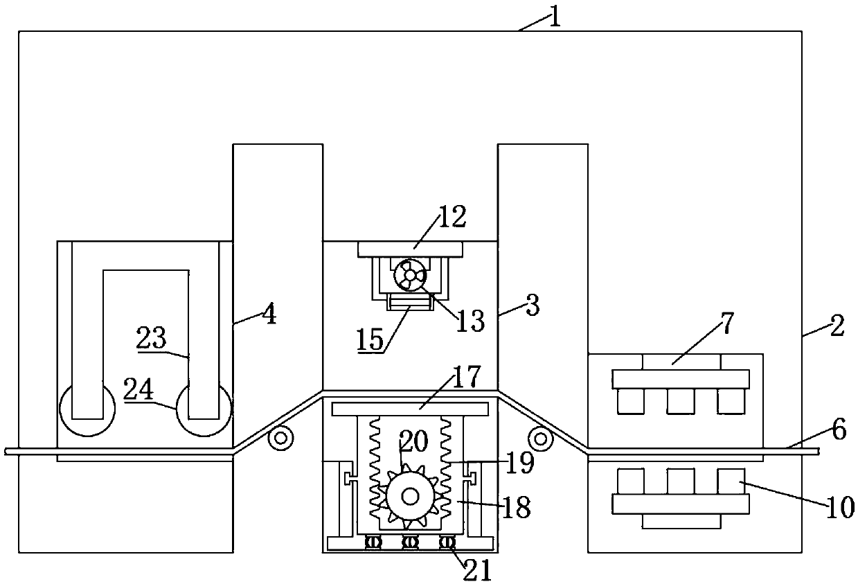 Anti-crease textile processing equipment with flat pressing mechanism