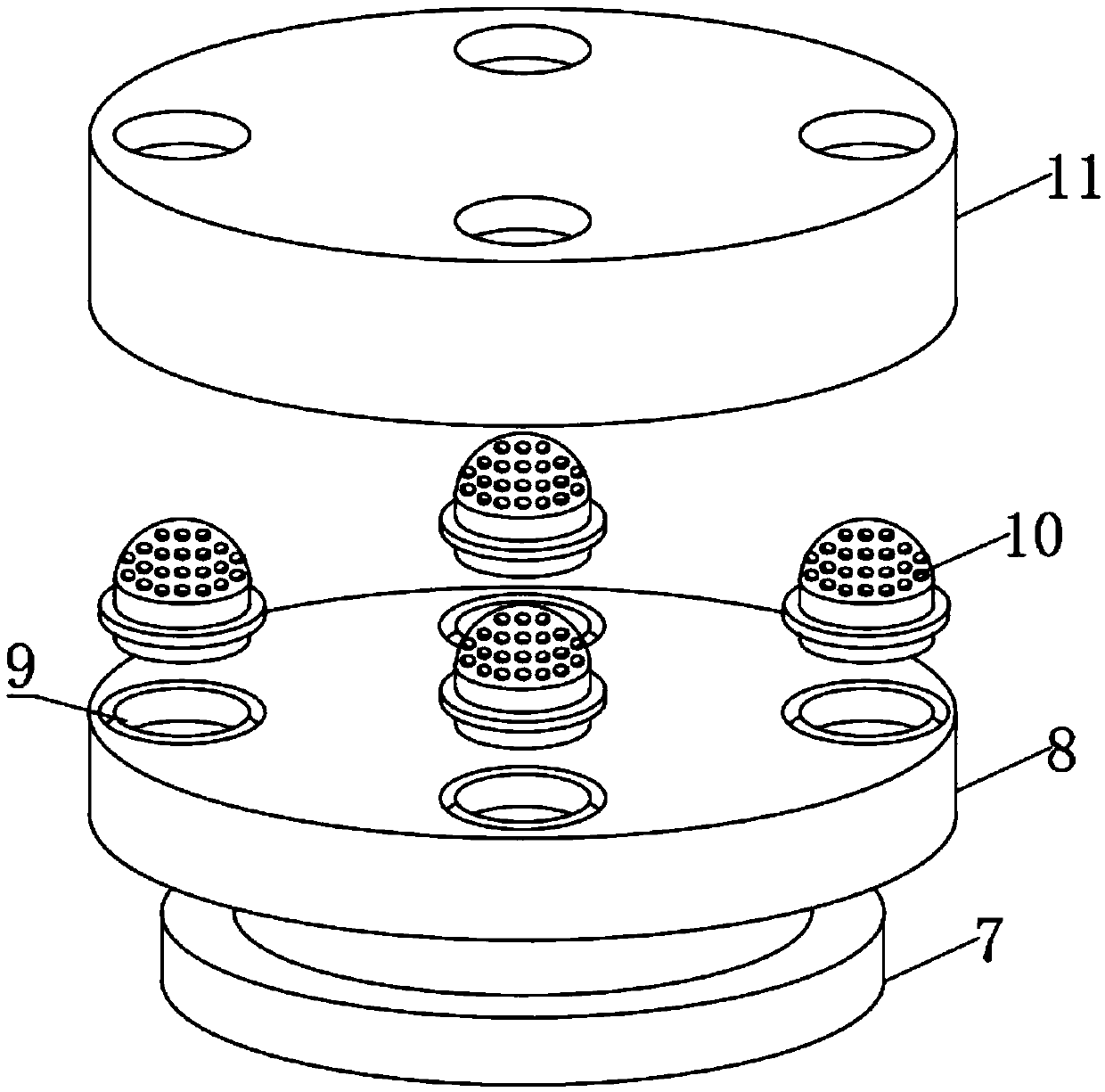 Anti-crease textile processing equipment with flat pressing mechanism