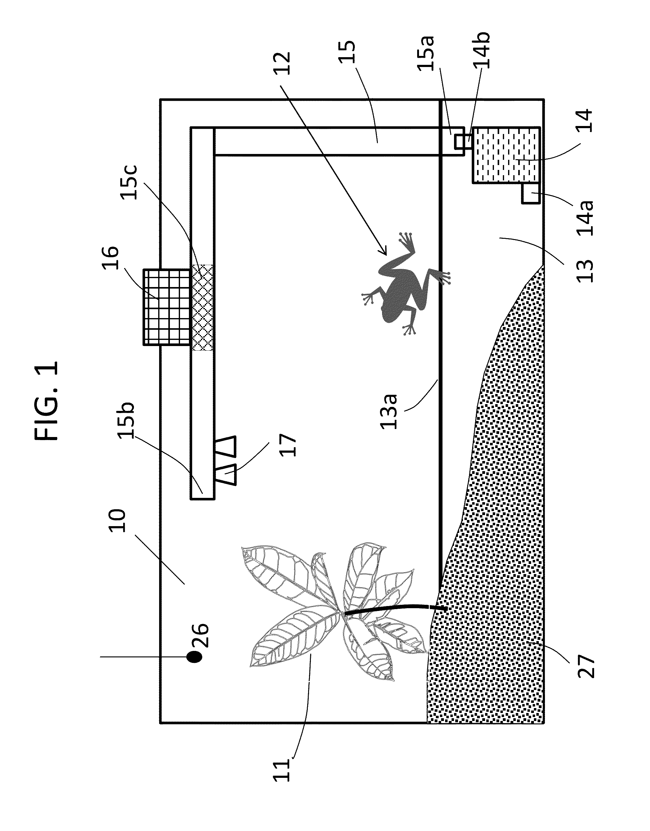 Apparatus for terrarium systems