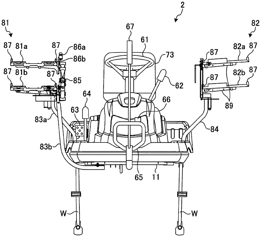 Seedling transplanting machine