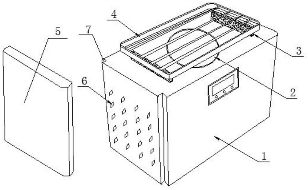 A regenerative heating device for clean heating