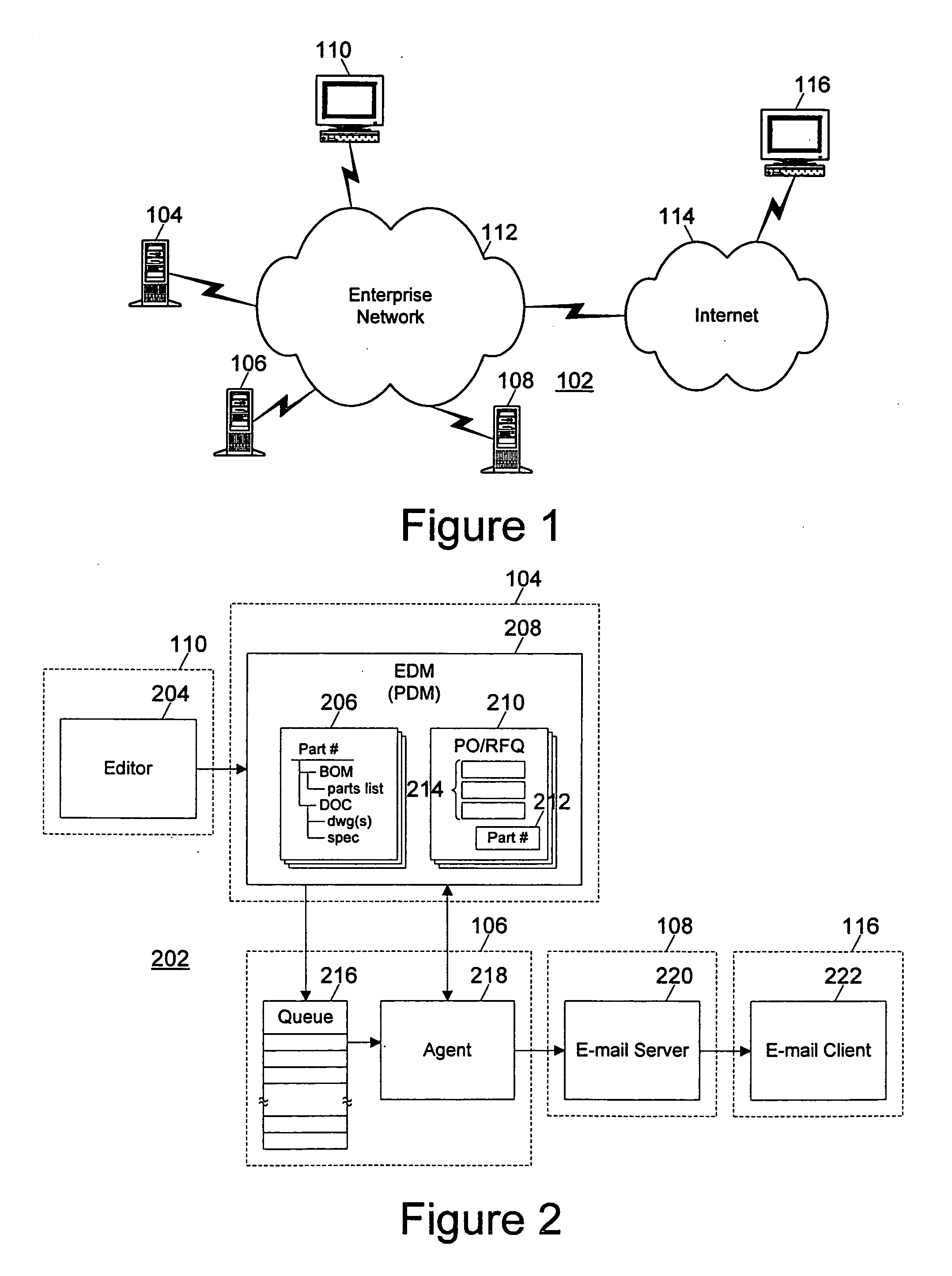 Automated notification of part revisions for outside suppliers