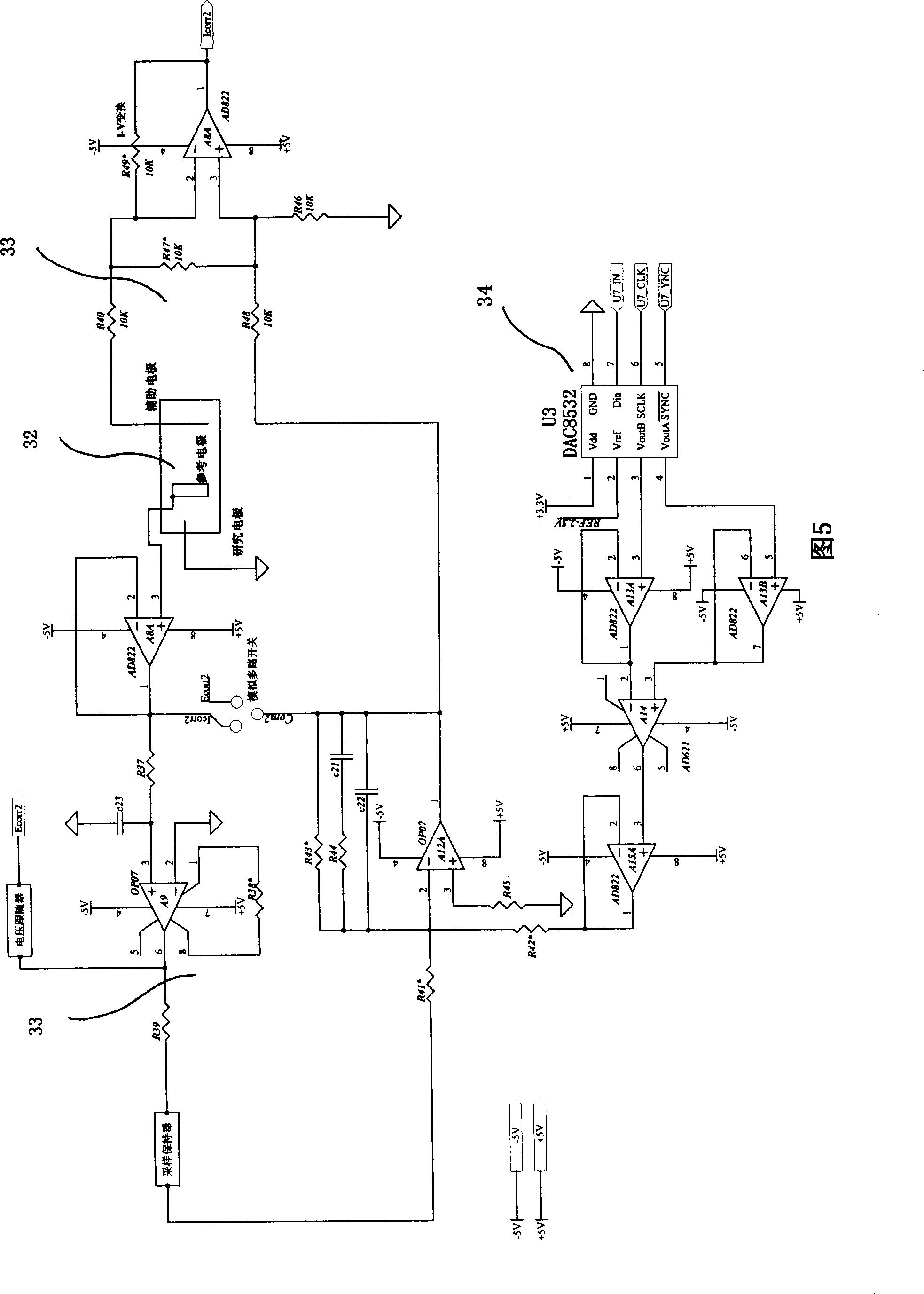 Corrosion on-line monitoring system for reinforced bar in concrete