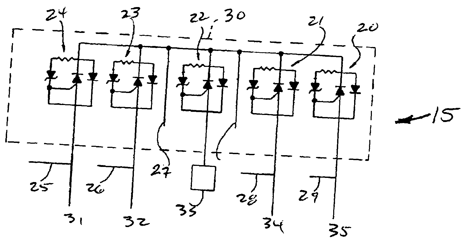 Electromagnetic interference immune tissue invasive system