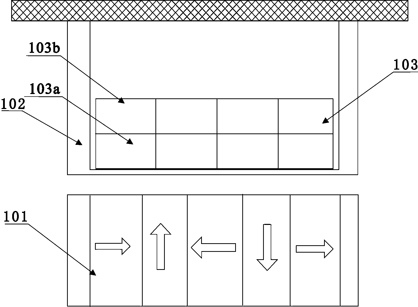 Vehicle double-layer high-temperature superconductor magnetic suspension system