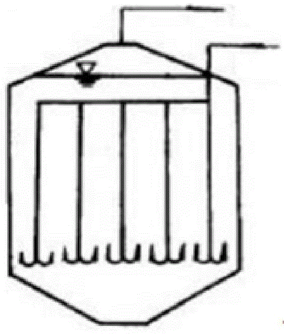 Air flow and machinery double-boosting internal circulation-type high suspension solid anaerobic digestion device