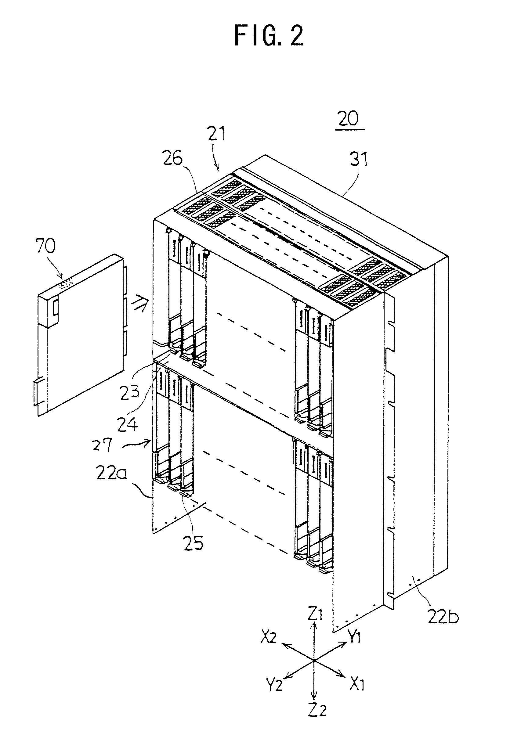 Telecommunications apparatus and plug-in unit for same