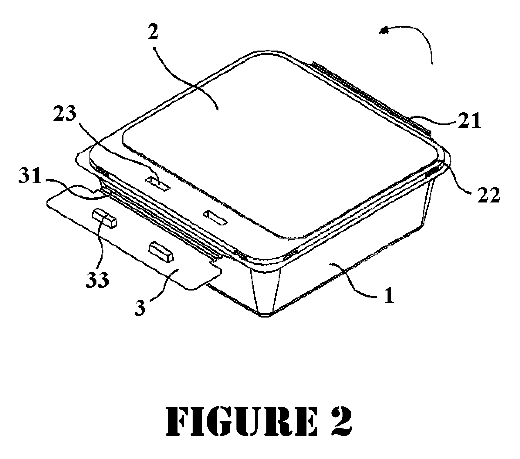 Structure for Tamper-Resistance Container