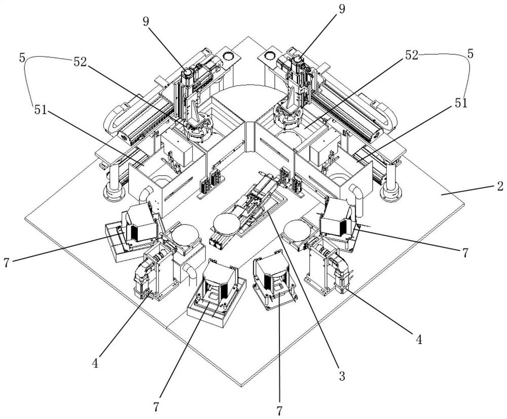 Wafer double-side scrubbing facility