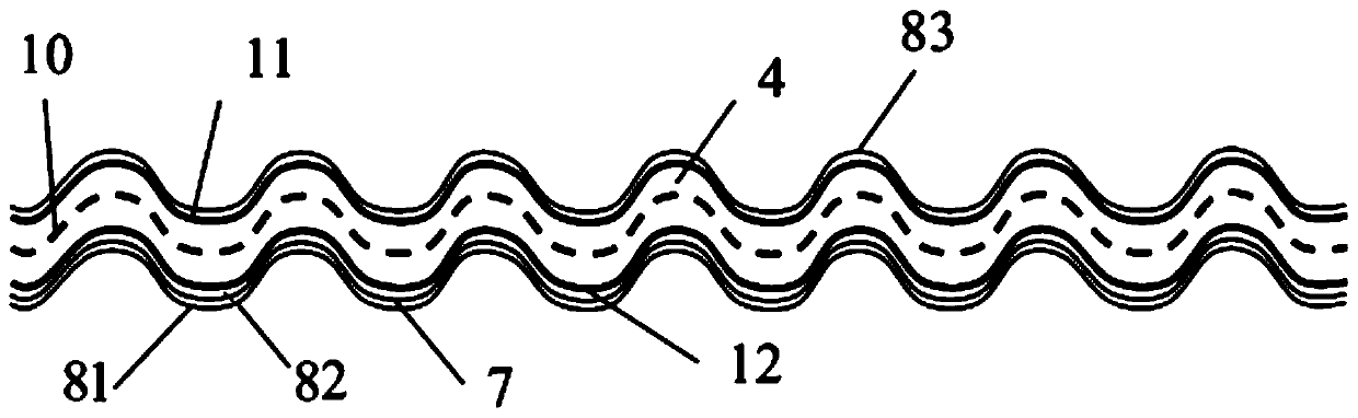 Biological cement reinforced roadbed on under-consolidation silt blowing foundation and construction method of roadbed