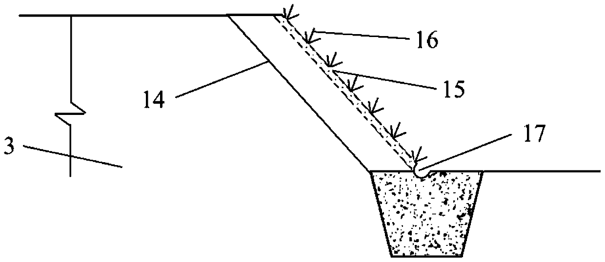 Biological cement reinforced roadbed on under-consolidation silt blowing foundation and construction method of roadbed