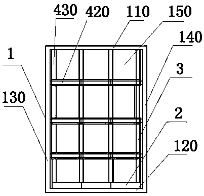 Specification size self-adapting storage equipment