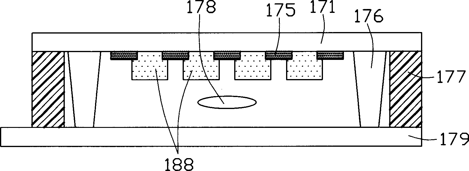 Faceplate of liquid crystal display