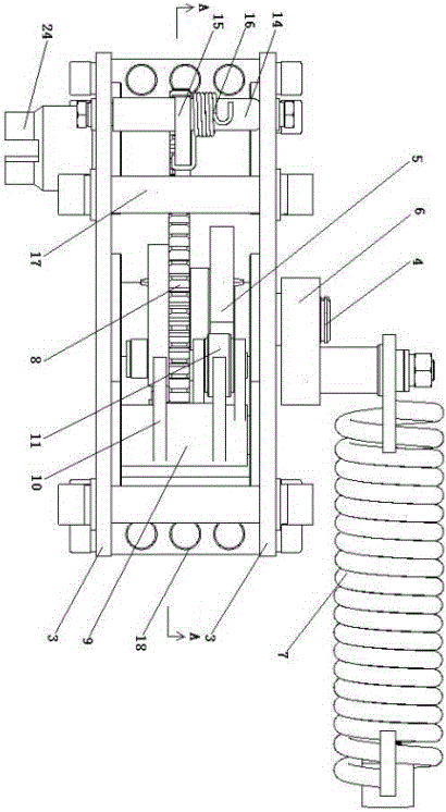 A manual closing mechanism and high-voltage switchgear equipped with the closing mechanism