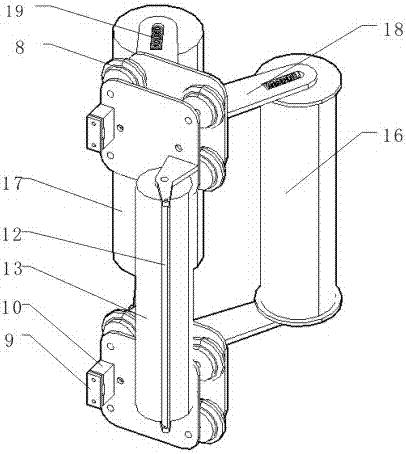 Semi-automatic pasting machine for wallpaper pasting