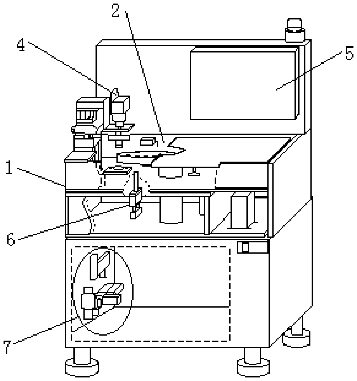 Chip mounter suction nozzle inspection device