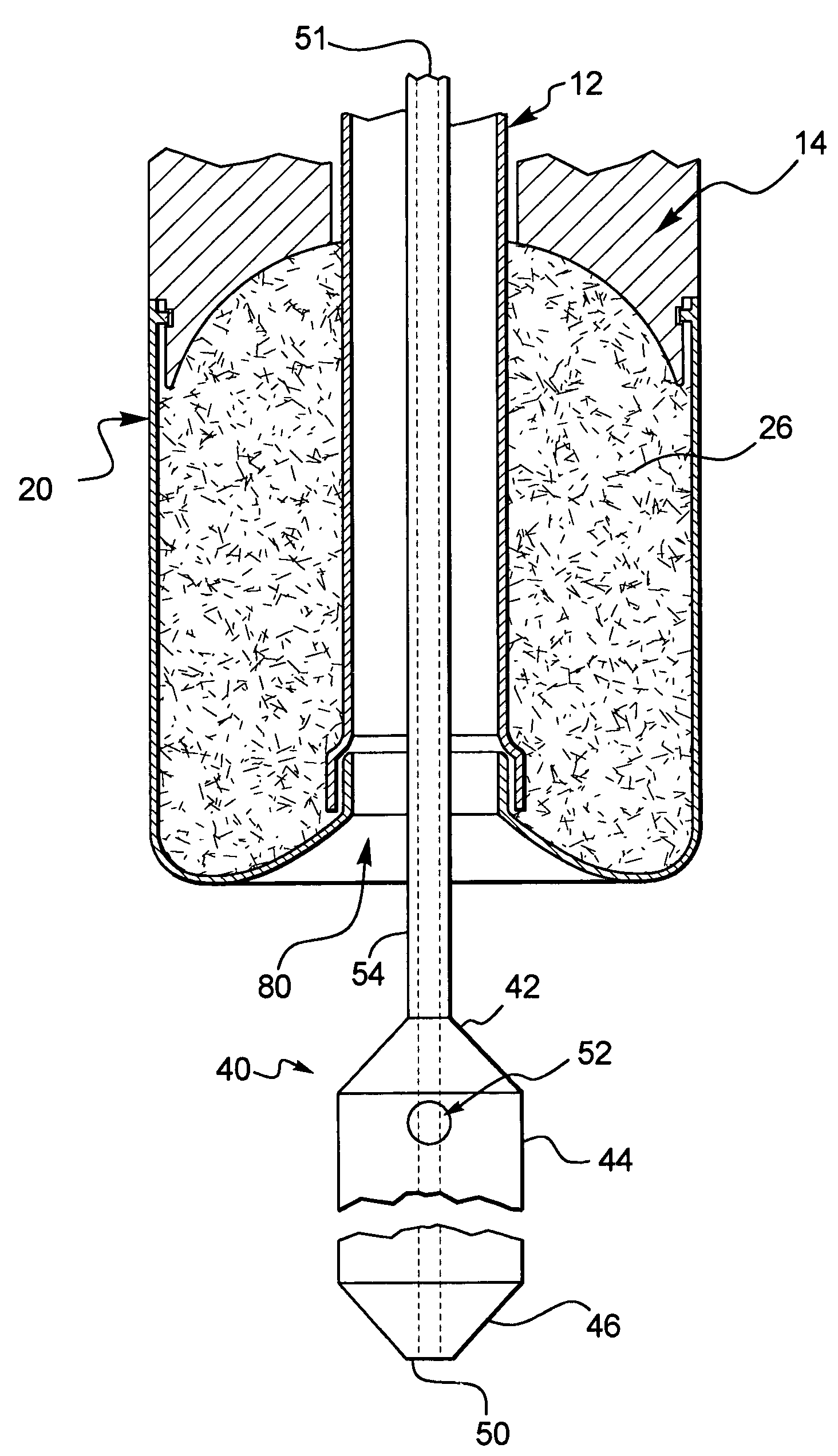 Hemostatic device including a capsule