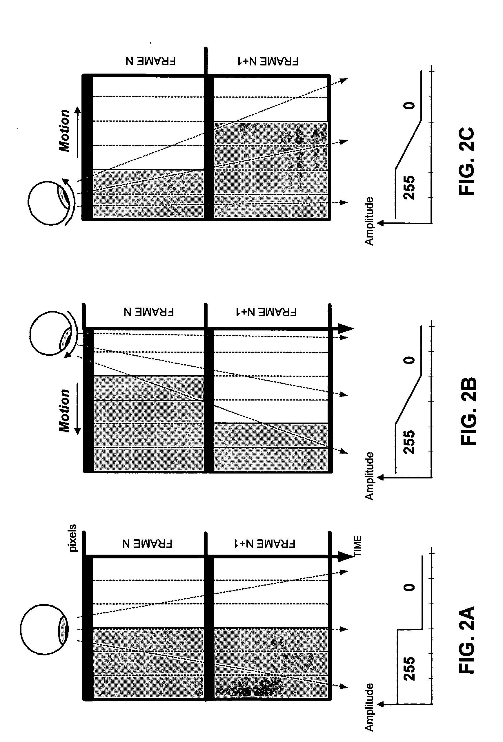 Method of processing a video image sequence in a liquid crystal display panel