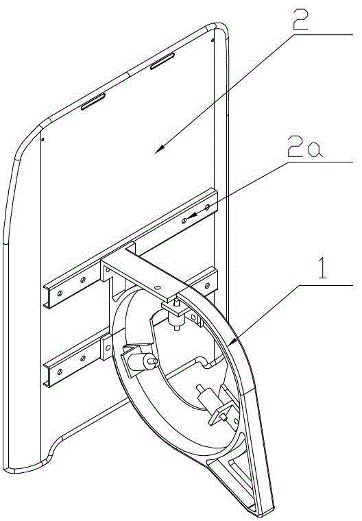 Damping structure for knapsack equipment