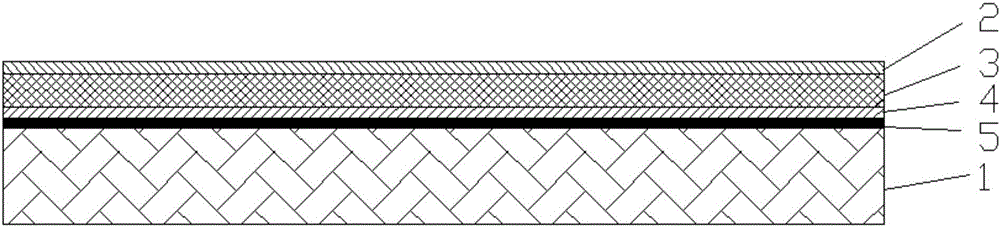 High-weather-resistant and abrasion-resistant polyvinyl chloride floor