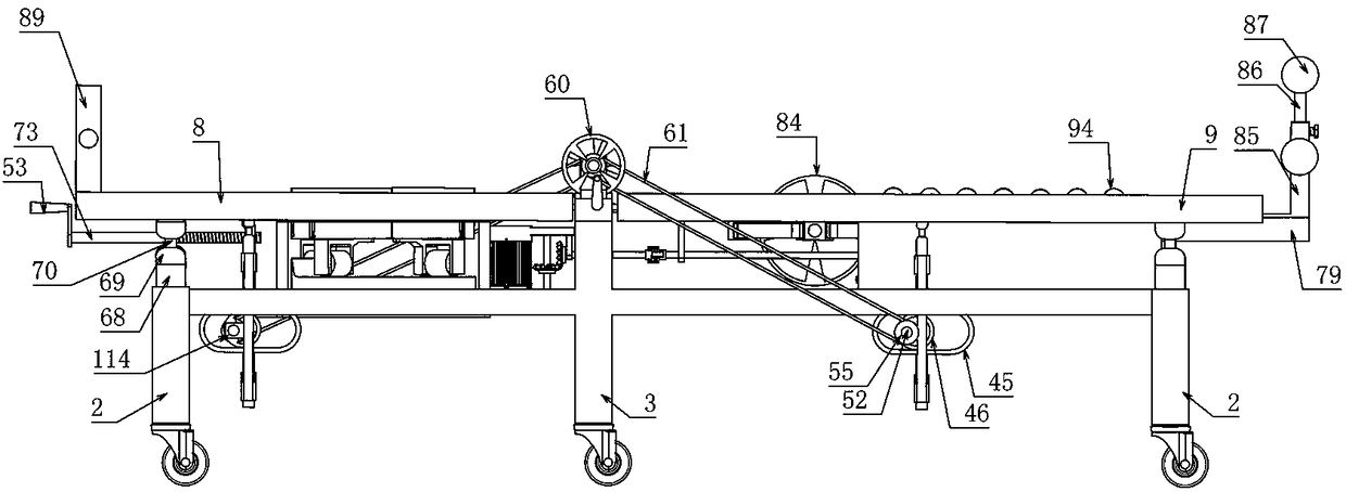 Spine traction treatment instrument