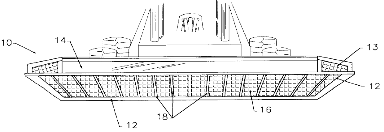 Rock screed bucket